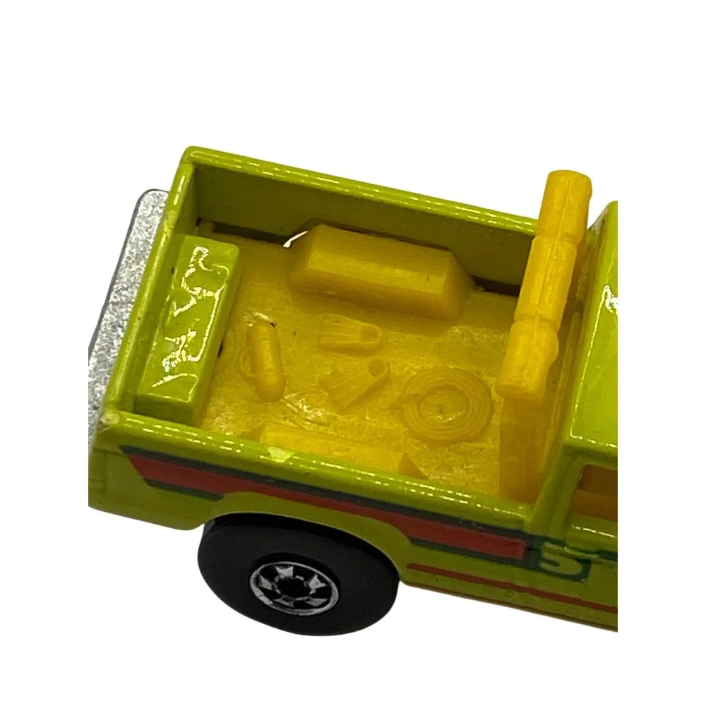 Vintage Hot Wheels Mean Green Racing Team Pickup Truck 1982‎ Mattel Malaysia 5